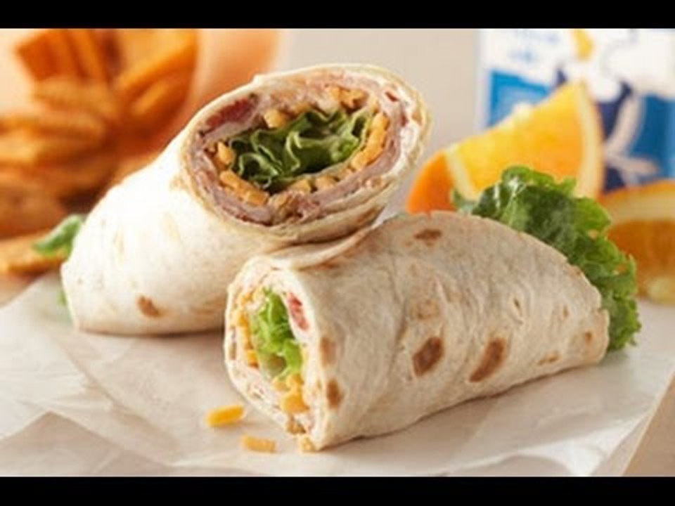 Receta de  Wrap de Pavo Ranch / Cómo hacer un  Wrap de Pavo Ranch
