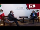 Embajador de EU en México se reúne con Miguel Ángel Osorio Chong / Vianey Esquinca