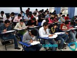 Jóvenes capitalinos realizan examen para ingresar a bachillerato; UNAM, la primera opción