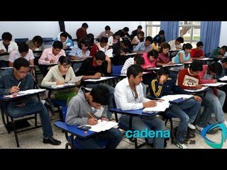 Jóvenes capitalinos realizan examen para ingresar a bachillerato; UNAM, la primera opción