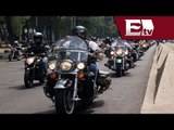 Rodada anual de motociclistas en el Distrito Federal/ Excélsior en la media
