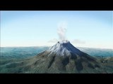 Cae ceniza del Popocatépetl en Tepetlixpa y Ecatzingo