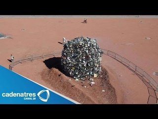 Increíble meteorito de basura en Suiza / Incredible meteorite garbage in Switzerland