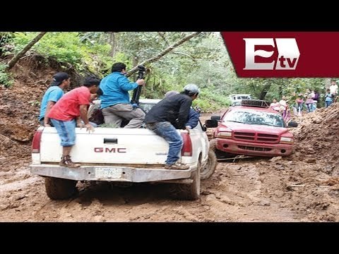 Fuertes lluvias dejan afectaciones en Morelos y Guerrero / Vianey Esquinca