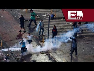 Vandalismo en Argentina tras la final del mundial; hay 30 detenidos / Global