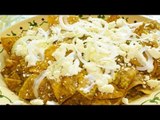 Receta de chilaquiles rápidos / Quick recipe chilaquiles / Comida mexicana