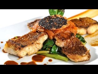 Receta de salmón rostizado con brócoli y vinagreta de alcaparras y chile