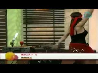 Show de magia e ilusión de  María Gish en Nuestro Día ( Parte 2)