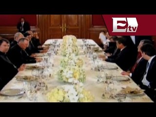 El Presidente Enrique Peña Nieto se reúne con el Secretario de Estado del Vaticano / Vianey Esquinca