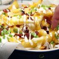 Recipe➡️:  There are so many different ways to serve cheese fries but this is my favorite!