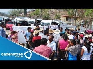 Carretera Acapulco-Zihuatanejo lleva más de 24 horas bloqueada