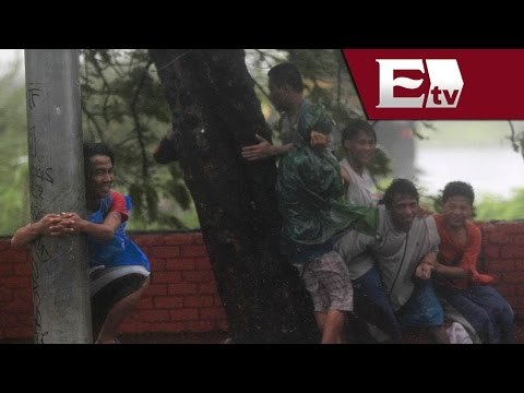 Tifón Rammasun deja al menos 10 muertos en Filipinas / Global