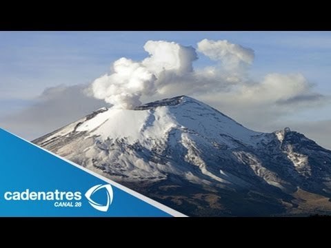 El Popo vuelve a presentar exhalaciones en las últimas horas