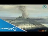 Elevan alerta del Popocatépetl a Amarillo Fase III; mantiene volcán tremor de baja frecuencia