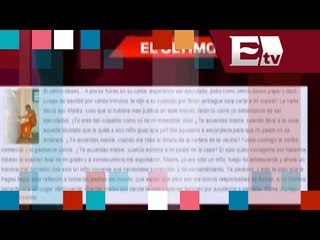 Causa polémica carta de un reo dirigida a su mamá previo a su ejecución/ Entre Mujeres