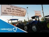 Productores agrícolas y yakis anuncia bloque en la carretera México-Nogales
