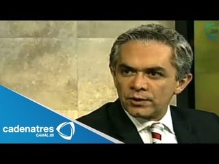 Miguel Ángel Mancera, jefe de Gobierno del Distrito Federal. La silla de Excélsior