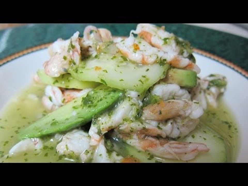 Receta de aguachile de aguacate / Recipe to avo...