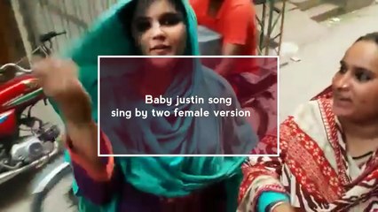 Baby ll frank sing by two female version