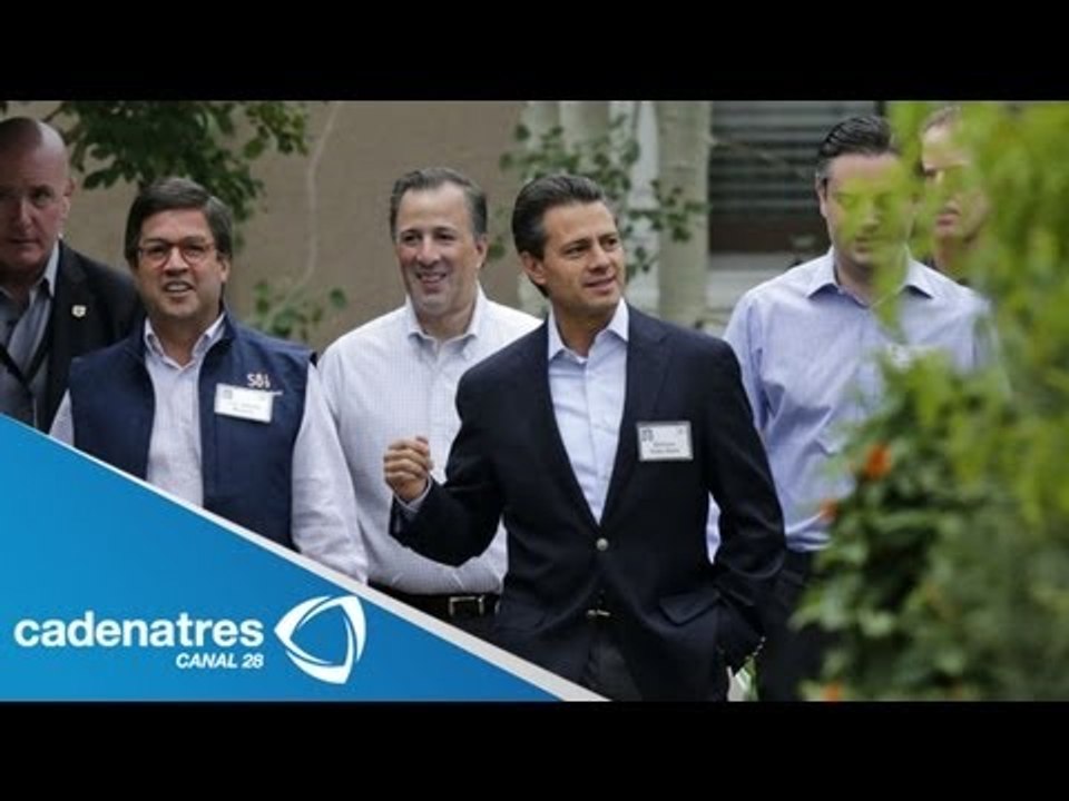 Enrique Peña Nieto inicia actividades en Sun Valley, Idaho