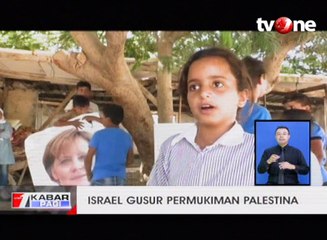 Digusur Israel, Warga Palestina Minta Tolong Kanselir Jerman