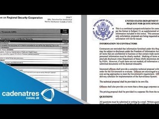Gabinete de Seguridad informa que revisan contratos del equipo de espionaje