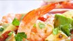 Receta de camarones con salsa, aguacate y chips / Recipe shrimp with salsa, avocado and chips