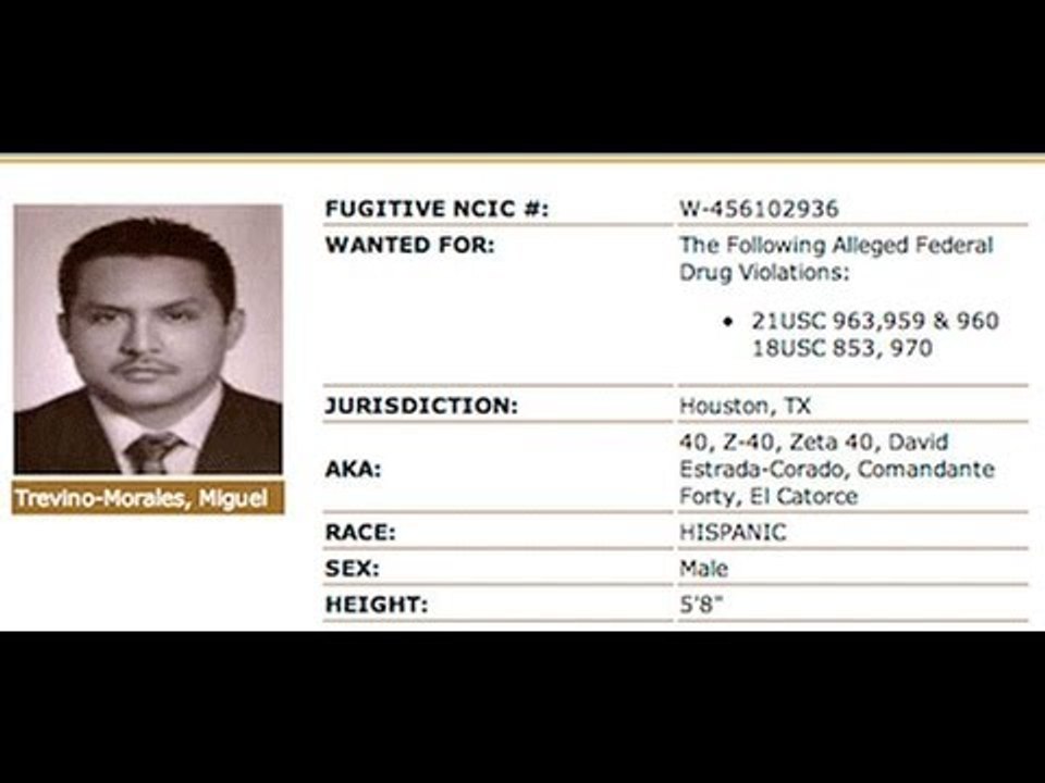 Capturan al Z-40 Miguel Angel Treviño máximo líder de los zetas// zetas leader Z-40 captured