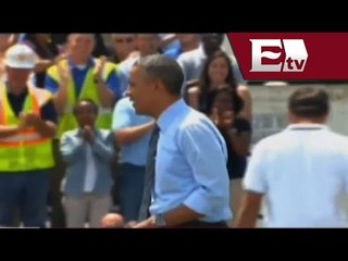 Barack Obama ofrece condolencias a víctimas del avionazo en Malasia / Vianey Esquinca