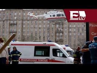 Difunden videos del accidente del metro de Moscú que dejó 20 muertos   / Global
