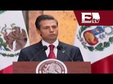 El presidente Peña Nieto encabezó la ceremonia de bienvenida al premier peruano Ollanta Humala