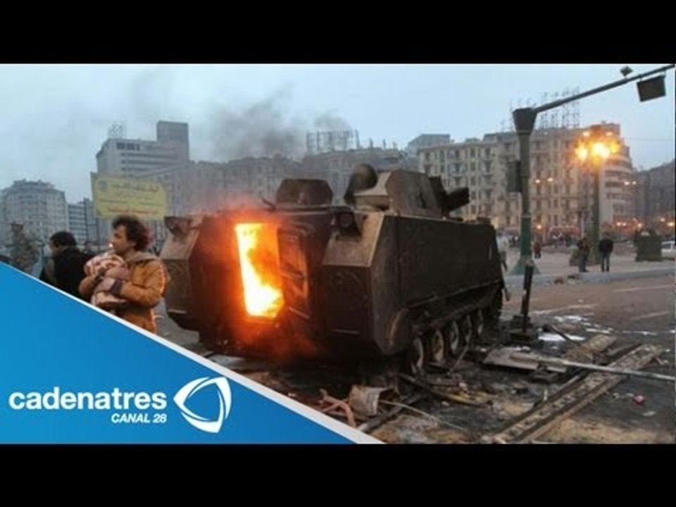 Protesta en Egipto contra golpe de estado, esperan regreso de Mohamed Morsi