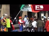Payasos se manifiestan en el Zócalo contra el Hoy no circula sabatino / Excélsior informa