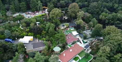 Adnan Oktar'ın Villasında Yıkım Çalışması