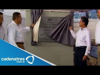 Inaugura Enrique Peña Nieto fábrica de acero en Coahuila  / inauguran  'Proyecto Fénix'