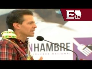 El presidente Peña entrega en Nayarit resultados de la Cruzada Nacional Contra el Hambre