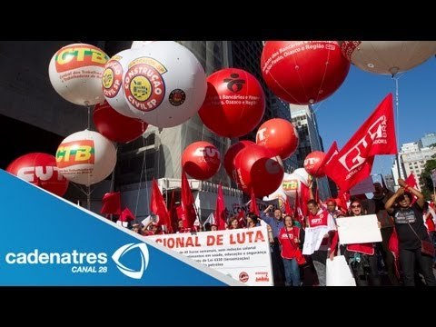 Protestas de sindicatos brasileños paralizan varias ciudades amazónicas