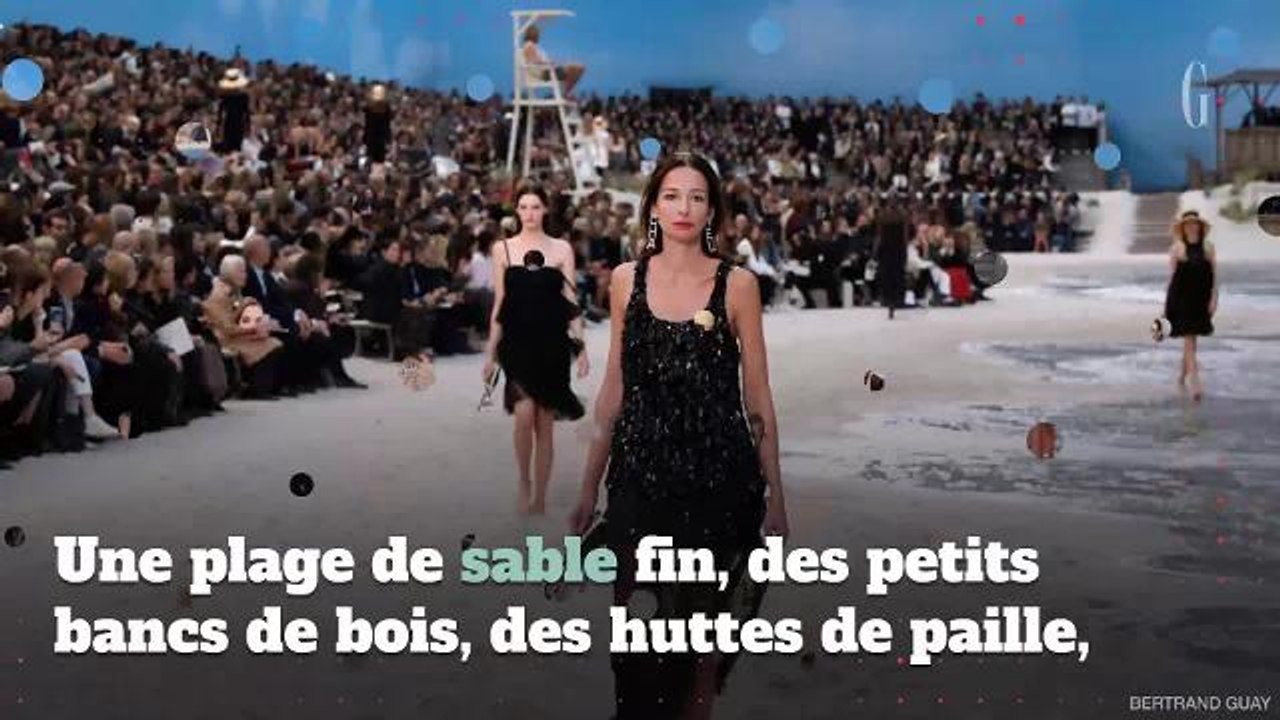 Fashion Week : la plage couture de Chanel