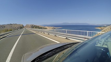 Krk Bridge adriatic sea