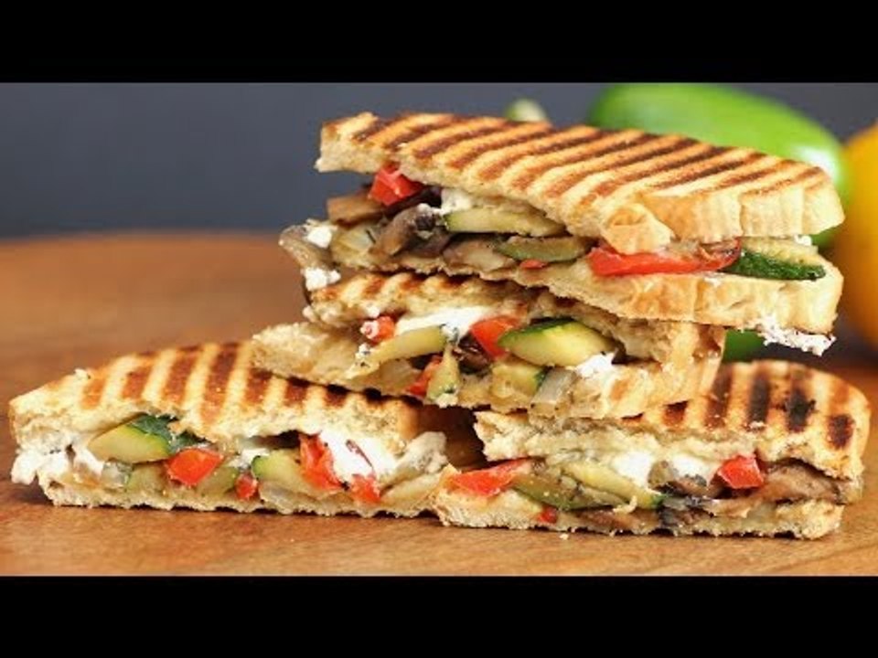 Receta de sándwiches cubanos / Cuban sandwiche...