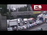 Bloqueos en autopistas del Edomex en contra del Hoy no circula / Excélsior informa