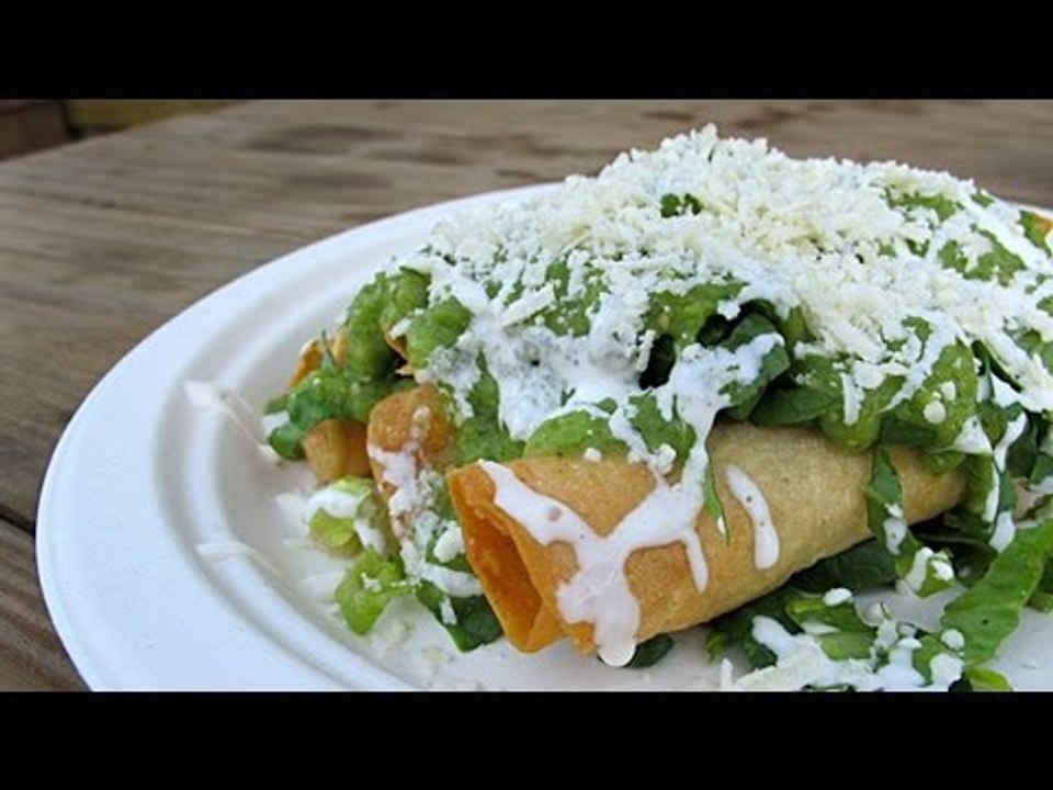 Receta de tacos de papa con chipotle y guacamole / Recipe potato tacos with chipotle and guacamole