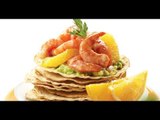 Receta de Tostadas de camarón y Surimi / Recipe Shrimp and Surimi