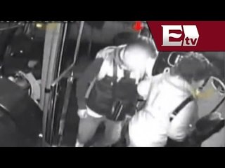 VIDEO: Asaltaban transporte público en el DF; ya fueron capturados