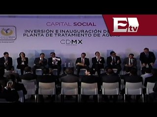 Gobierno del DF inaugura planta de tratamiento de aguas / Excélsior informa