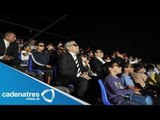 Miguel Ángel Mancera inaugura 2 salas de cine 3D en el Zócalo