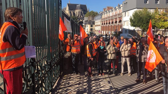 Manif des retraités CFDT