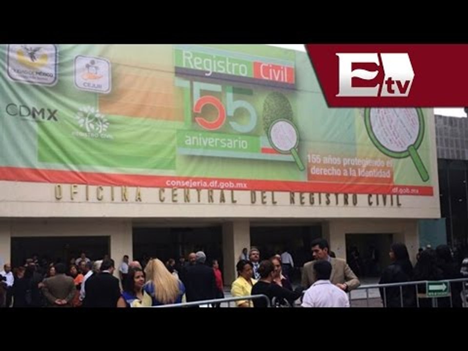 En aniversario 155 el Registro Civil modifica requisitos para registros  de matrimonio  / Nacional