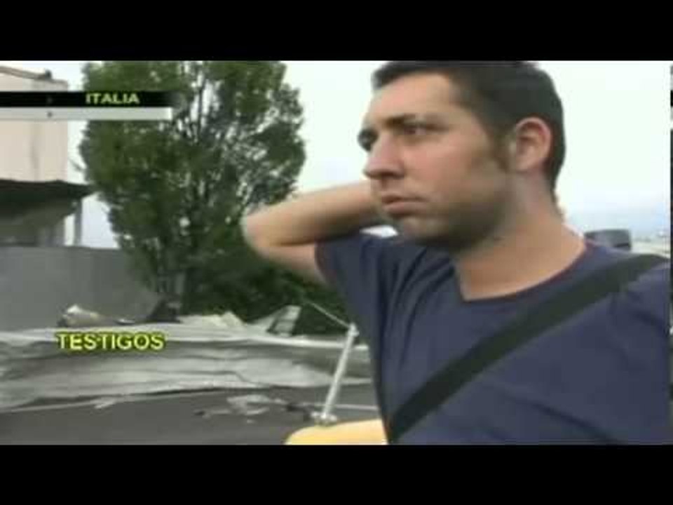 Tornado golpea Milán pero no hay víctimas mortales