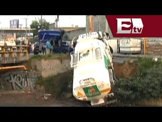 Cae pipa de Pemex al Río de los Remedios, Naucalpan/ Comunidad